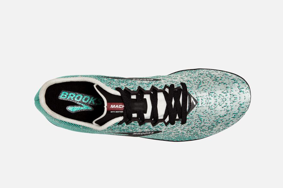 Brooks Mach 19 Spikeless Spikes Shoes - Womens - Grey/Black - OH0856423